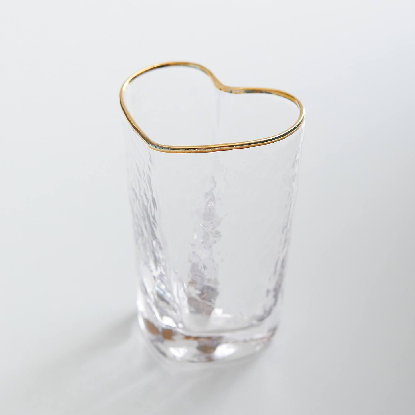 Heart Shaped Juice Glass #2