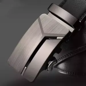 Men's Minimalist Automatic Buckle Belt
